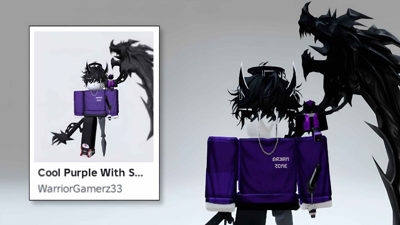 Cool Purple Scythe