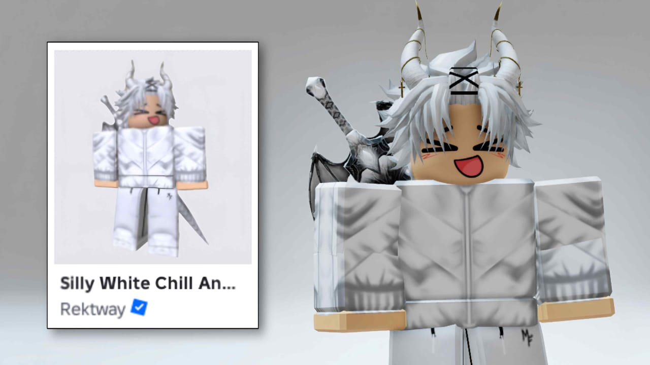 White Chill Anime Boy