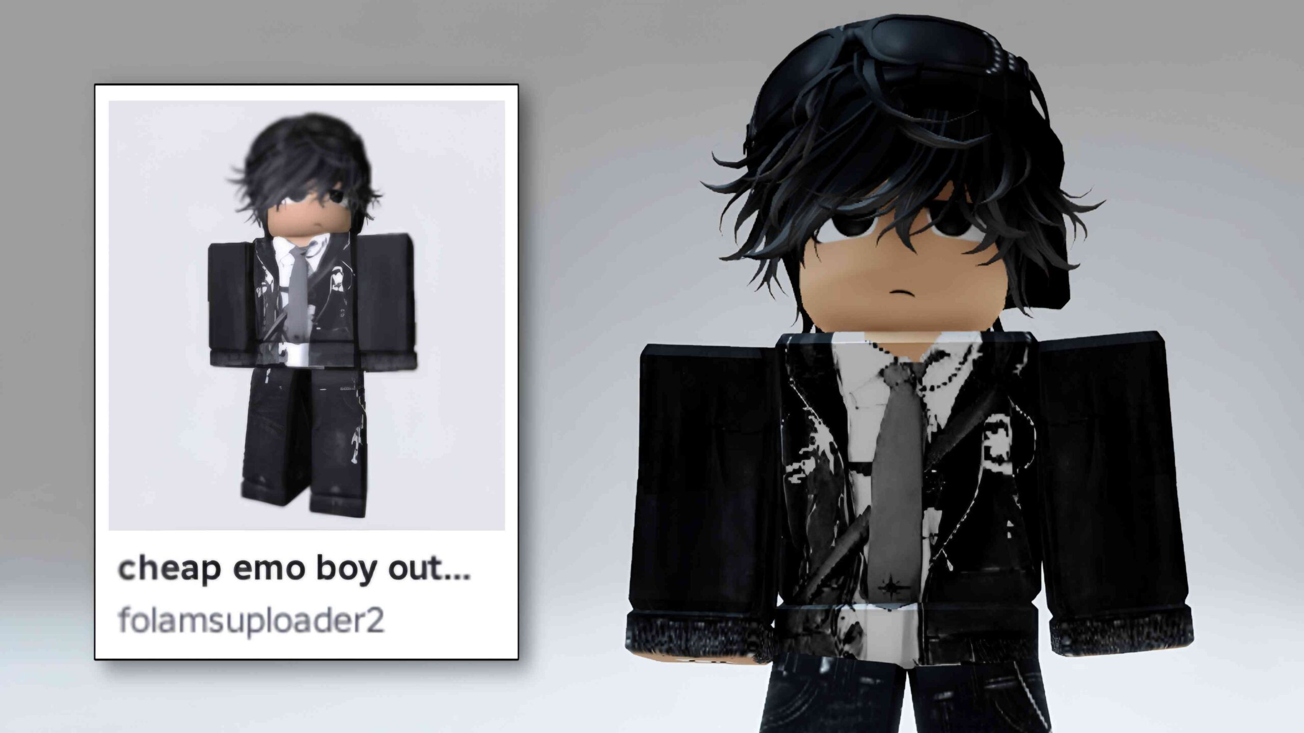 Cheap Emo Boy Outfit Y2K Avatar